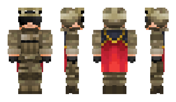Minecraft skin Sgt_Stef