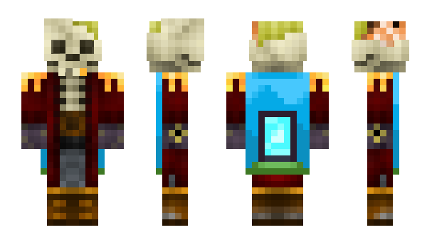 Minecraft skin GeneralKefka