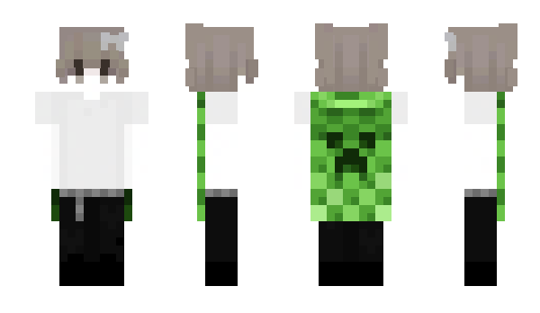 Minecraft скин по нику NinaChay