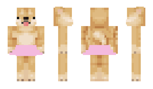 Minecraft skin Kinky_Desu