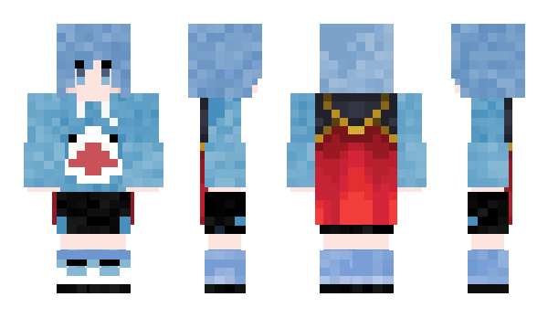 Minecraft skin Katsu_same