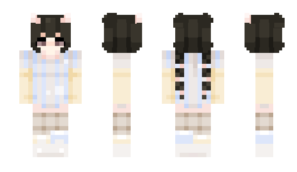 Minecraft skin PEACHPlT