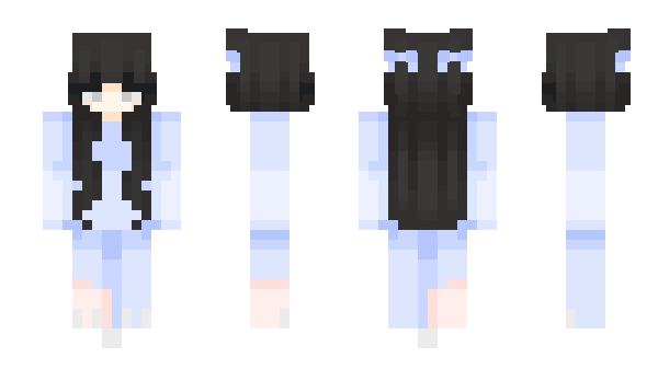 Minecraft skin tooskinny4u
