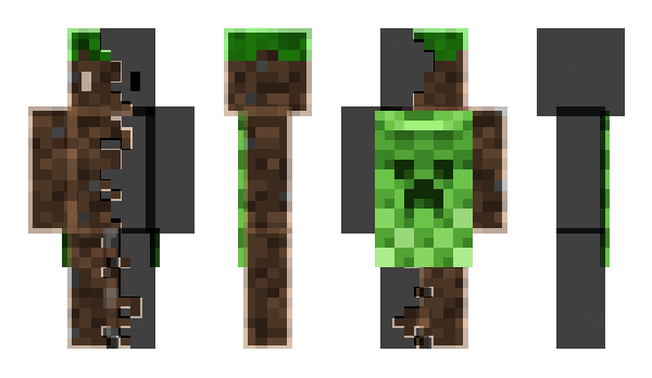 Minecraft skin MonsterCreeperYT