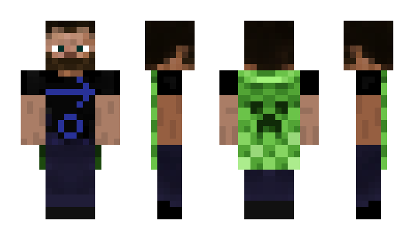 Minecraft skin o_vec