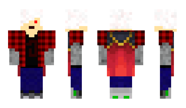 Minecraft skin Daleth