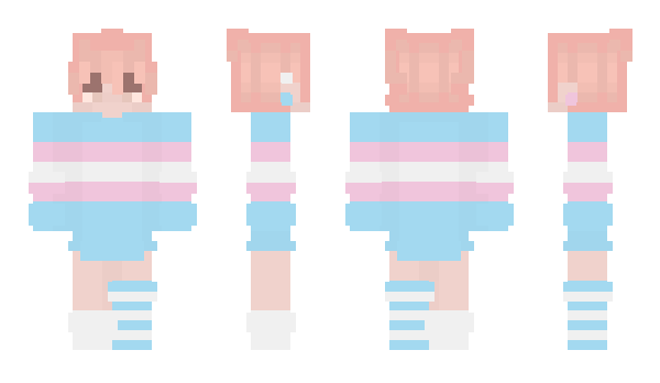 Minecraft skin Kittenwithagun