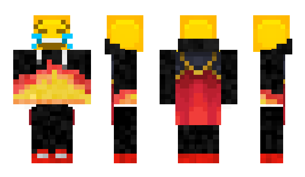 Minecraft skin Flamda