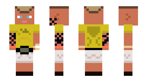 Minecraft skin bialv_7