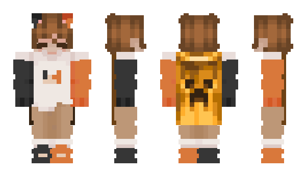 Minecraft skin FredsBACK