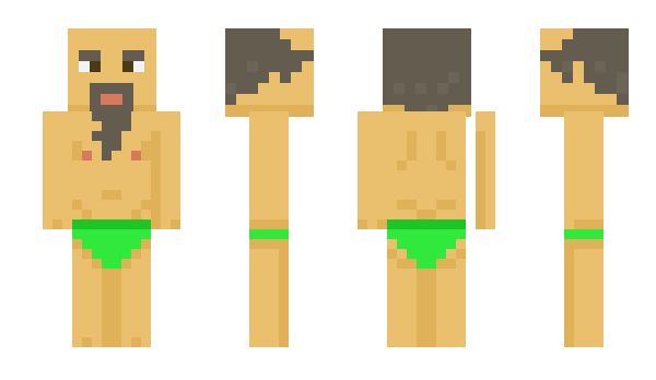 Minecraft skin monkeymanpoop1