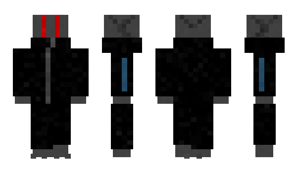 Minecraft skin Kuryaku