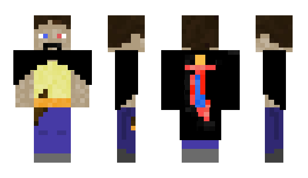 Minecraft skin HKGG