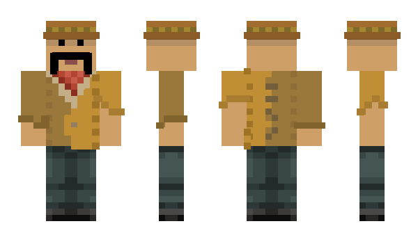 Minecraft skin Flamma