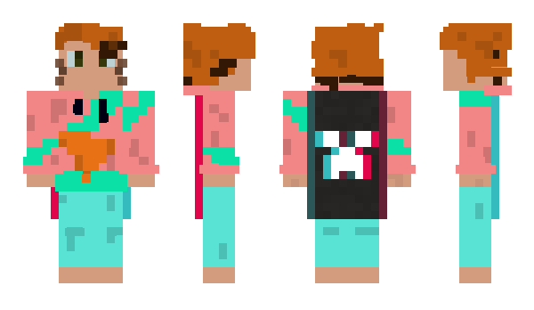 Minecraft skin Frasnae