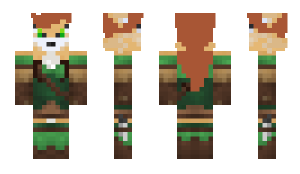 Minecraft skin DesertFury16