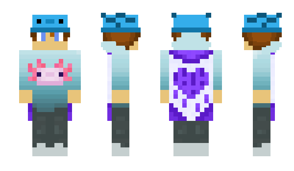 Minecraft skin MrAxolotl__