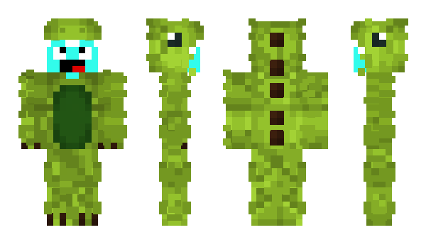 Minecraft skin SkepDino