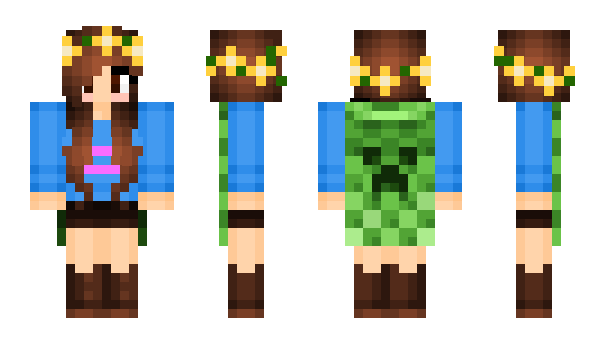 Minecraft skin MeijiMel