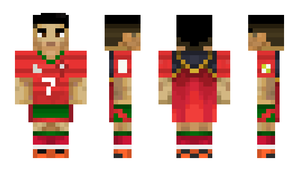 Minecraft skin RONALDU7