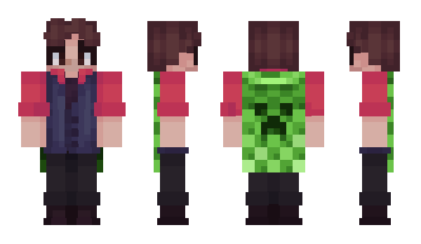 Minecraft skin Capuzver