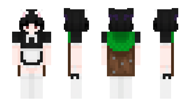 Minecraft skin kittytsu