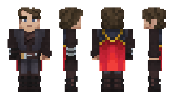 Minecraft skin HelmLight
