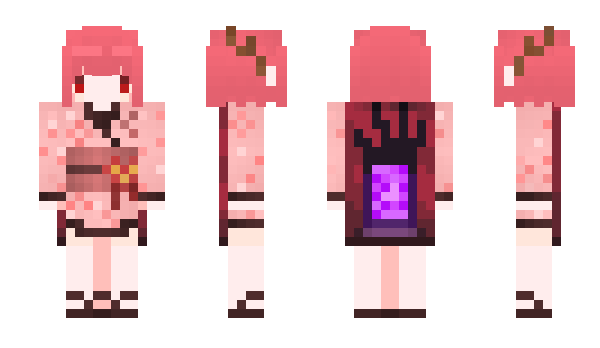 Minecraft skin Chisame