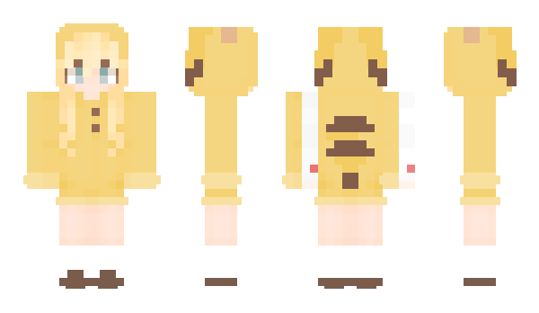 Minecraft skin pskittykitty