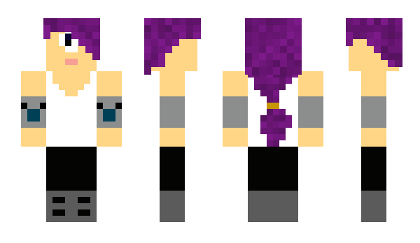 Minecraft skin violeteve