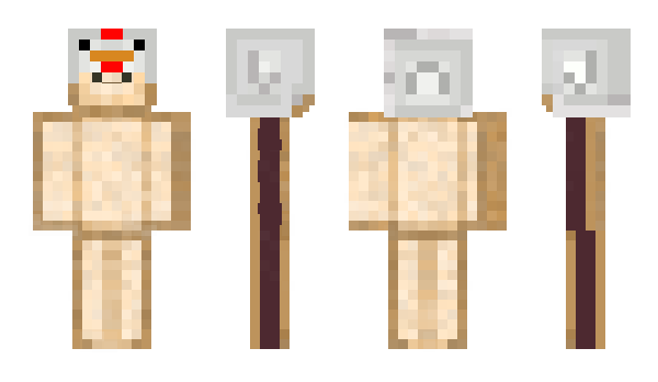 Minecraft скин по нику videoo