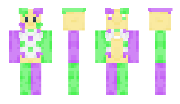 Minecraft skin ChocoFoxe