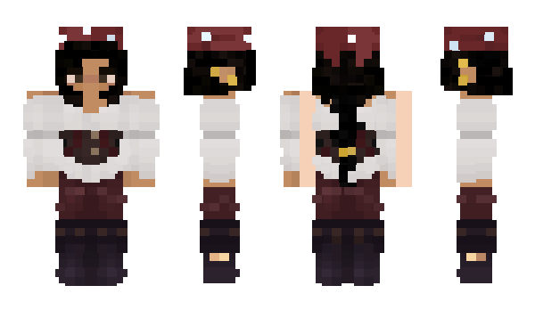 Minecraft skin fillepetite_