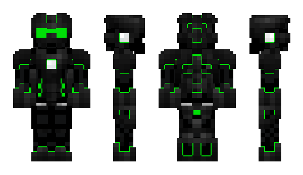 Minecraft skin BountyCherPa