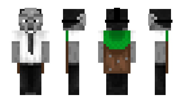 Minecraft скин по нику uhbunii