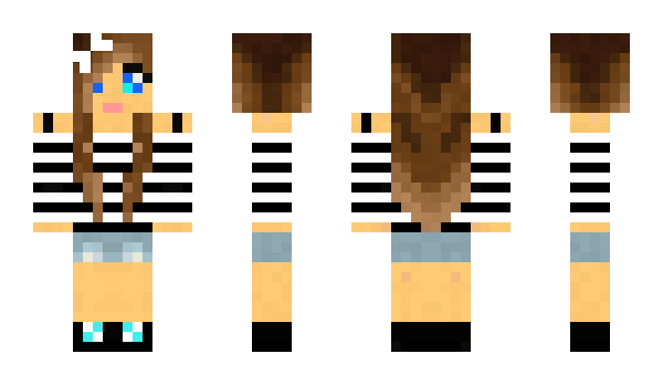 Minecraft скин по нику DestinyGirl