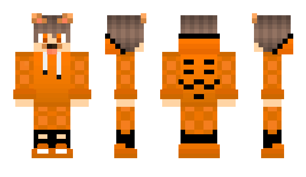 Minecraft skin guillaumeZRK