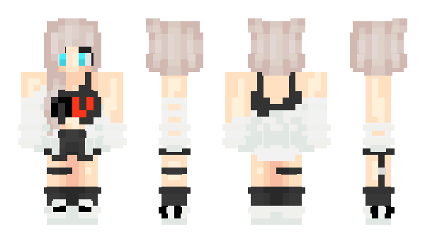 Minecraft skin ChibiNutella