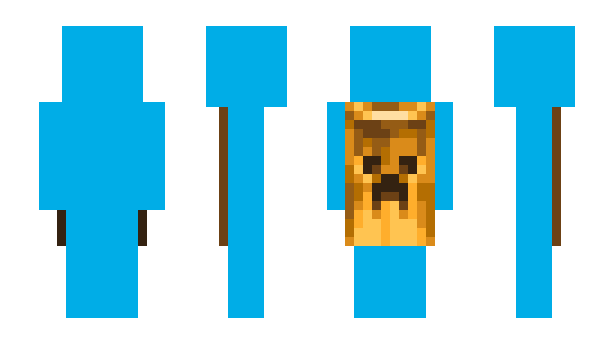 Minecraft скін по ніку PowerGooner