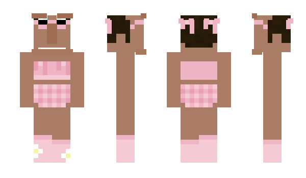 Minecraft skin b9by