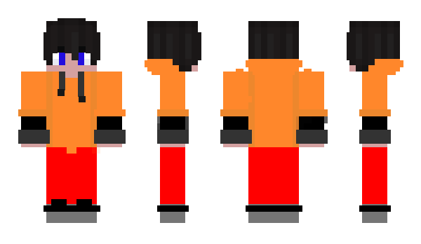 Minecraft скин по нику BGGJ