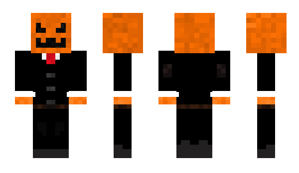 Minecraft skin PumpkinT