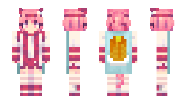 Minecraft skin Crispybeeflover