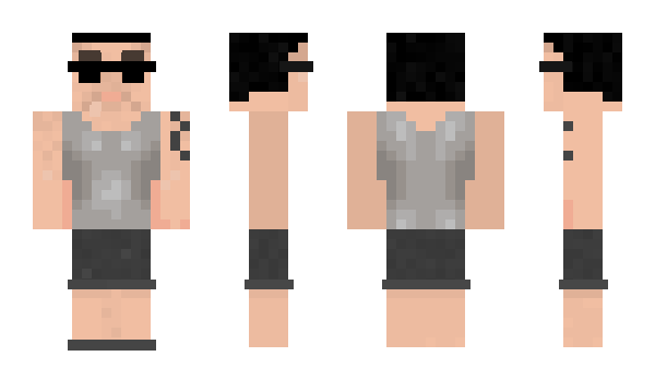 Minecraft skin Qbor