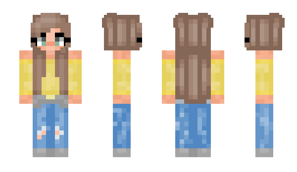 Minecraft skin Vixlet