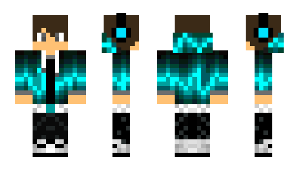 Minecraft skin EL3CTRIC