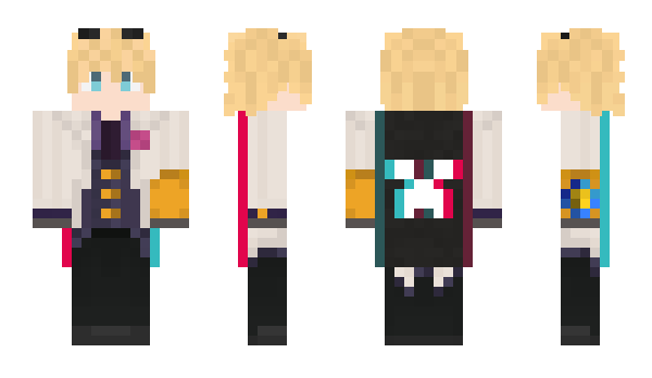 Minecraft skin f4k1n_nico