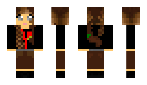 Minecraft skin yackiee