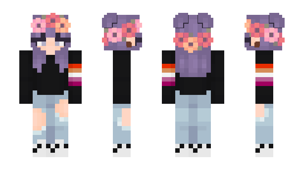 Minecraft skin PonketMisha