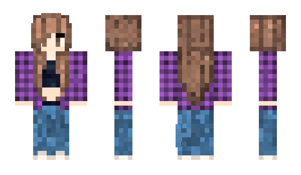 Minecraft skin LoveTheEnd_